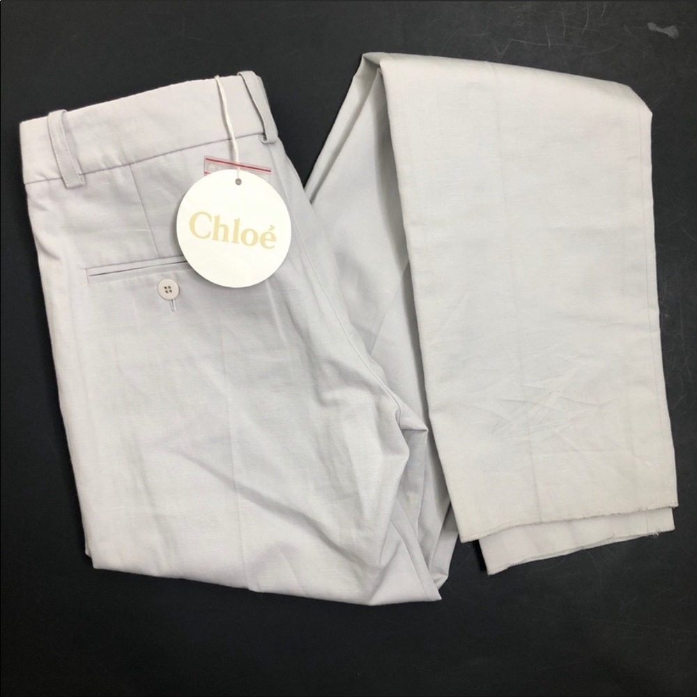 Chloe Airplane Grey Trouser